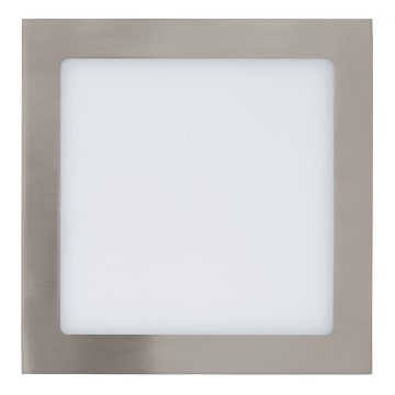 Eglo 31678 - Luminaria LED empotrable FUEVA 1 LED/18W/230V 22,5x22,5 cm