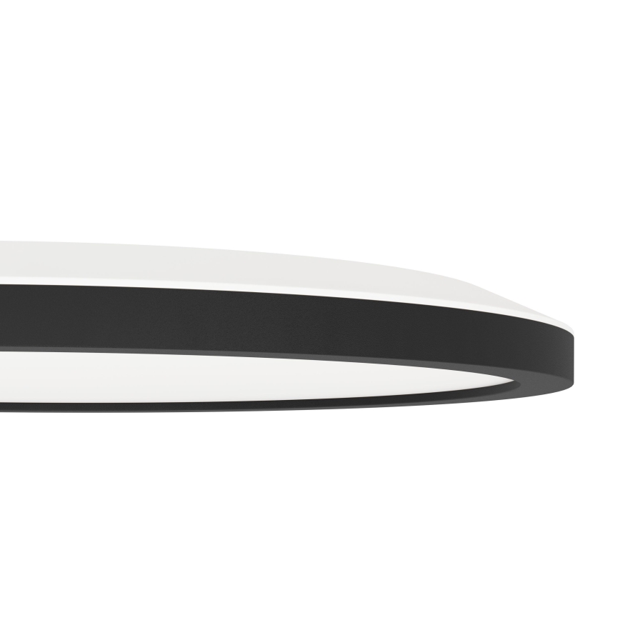 Eglo 31703 - Luminaria de techo LED RGBW regulable ROVITO-Z LED/14,6W/230V 2700-6500K Ø 29,5 cm negra