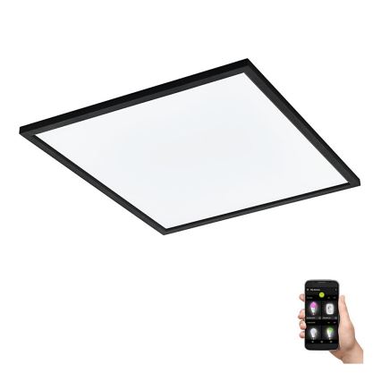 Eglo 31725 - Plafón LED regulable SALOBRENA-Z LED/33W/230V 2700-6500K negro