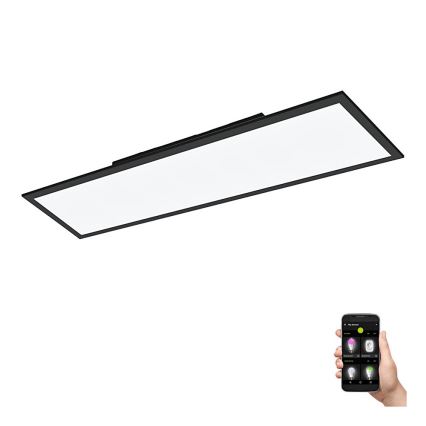 Eglo 31726 - Plafón LED regulable SALOBRENA-Z LED/33,5W/230V 2700-6500K negro