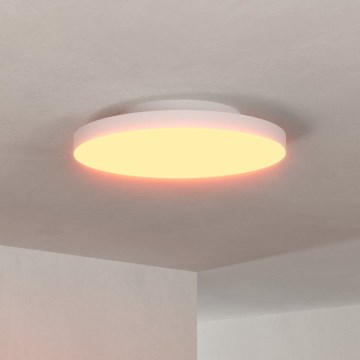 Eglo 31728 - Plafón LED RGBW regulable TURCONA-Z LED/22,4W/230V 2700-6500K blanco