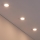 Eglo 31741 - Juego de 3 downlights empotrables LED regulables para baño FUEVA-Z LED/2,8W/230V 2700-6500K IP44 blanco, diámetro 8,5 cm
