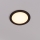 Eglo 31744 - Foco empotrado LED regulable para baño FUEVA-Z LED/10,5W/230V 2700-6500K IP44 negro, diámetro 16,5 cm