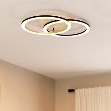 Eglo 31757 - Plafón LED LOMALTAS-Z 2xLED/16W/230V 2700-6500K