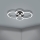 Eglo 31769 - Plafón LED regulable PARRAPOS-Z LED/41W/230V 3000-6500K negro