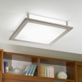 Eglo 31895 - Lámpara de techo AURIGA 4xE14/25W/230V 30x30 cm cromo mate