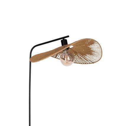Eglo - Lámpara de pie 1xE27/42W/230V marrón/negro