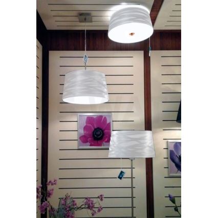Eglo 32111 - Plafón LED FONSEA 1 2xE27/9W/230V plata/cobre