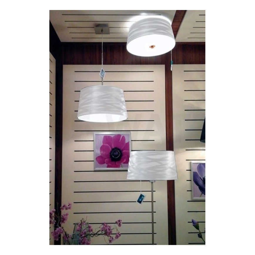 Eglo 32111 - Plafón LED FONSEA 1 2xE27/9W/230V plata/cobre