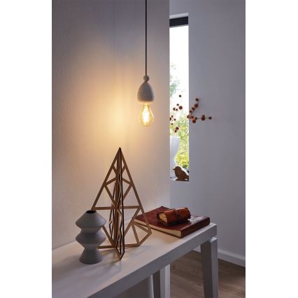 Eglo 32544 - Lámpara de techo YORTH 1xE27/60W/230V blanca