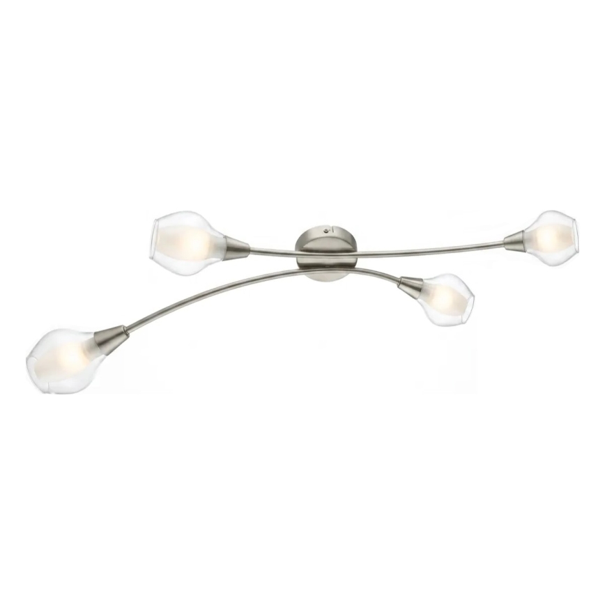 Eglo 32594 - Lámpara de techo ARNADO 4xG9/33W/230V cromo mate