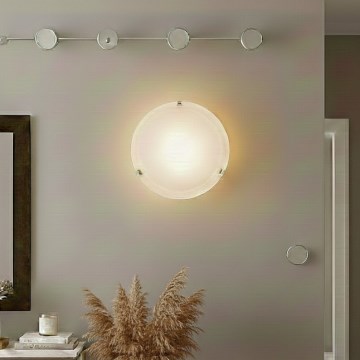 Eglo 32599 - Lámpara de techo LED SALOME LED/11W/230V, diámetro 30 cm, cristal alabastrino - garantía de 5 años