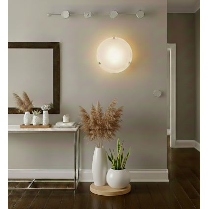 Eglo 32599 - Lámpara de techo LED SALOME LED/11W/230V, diámetro 30 cm, cristal alabastrino - garantía de 5 años