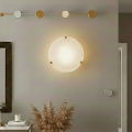 Eglo 32601 - Lámpara de techo LED SALOME LED/11W/230V, diámetro 30 cm, acabado dorado con cristal alabastrino