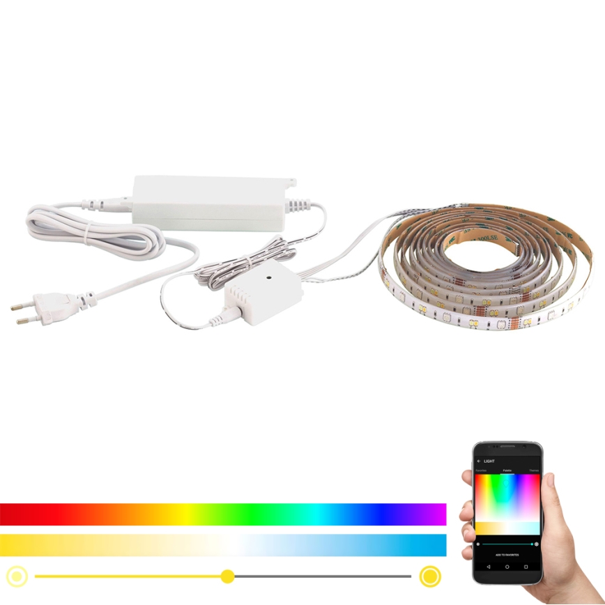 Eglo - Tira LED RGB 5m STRIPE-C LED/19W/230V