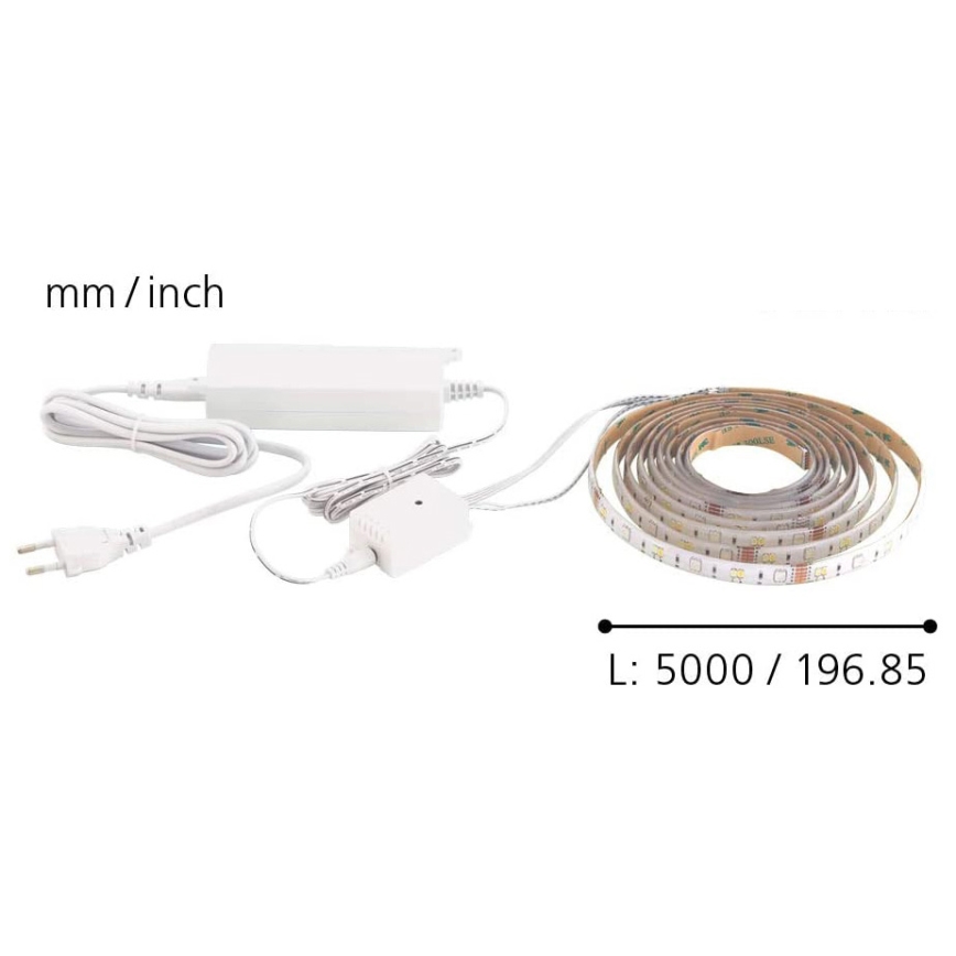 Eglo - Tira LED RGB 5m STRIPE-C LED/19W/230V