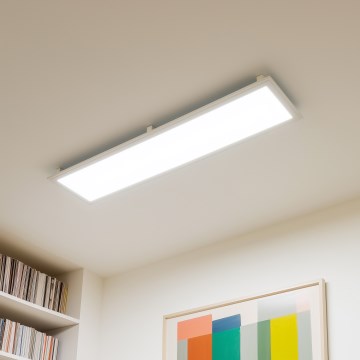 Eglo 32734 - Panel empotrable LED RGBW regulable SALOBRENA-C LED/34W/230V blanco + control remoto