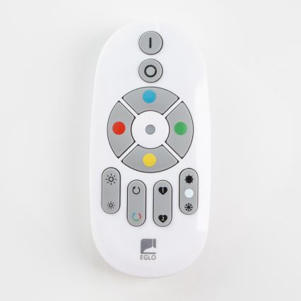 Eglo 32734 - LED RGBW regulable de montaje en superficie 2 en 1 SALOBRENA-C LED/34W/230V blanco + mando a distancia