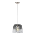 Eglo 32824 - Lámpara colgante ARTANA 1xE27/60W/230V gris 300mm