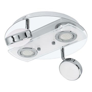 Eglo 32828 - Foco empotrable LED SALTO 2xLED/5,4W+2xLED/2,5W