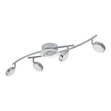Eglo 32829 - Lámpara de focos LED SALTO 4xLED/5,4W+LED/2,5W