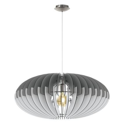 Eglo 32834 - Lámpara colgante con cable SOTOS 1xE27/60W/230V Ø 700 mm