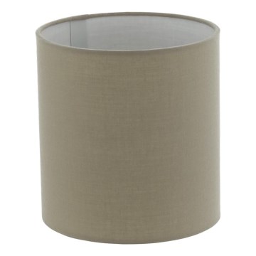 Eglo 32913 - Pantalla universal TUNJA para portalámparas E27, Ø 15 cm, color taupe