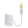 Eglo 33001 - Aplique de pared 1xE14/40W/230V blanco