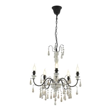 Eglo 33011 - Lámpara colgante con cadena 5xE14/40W/230V