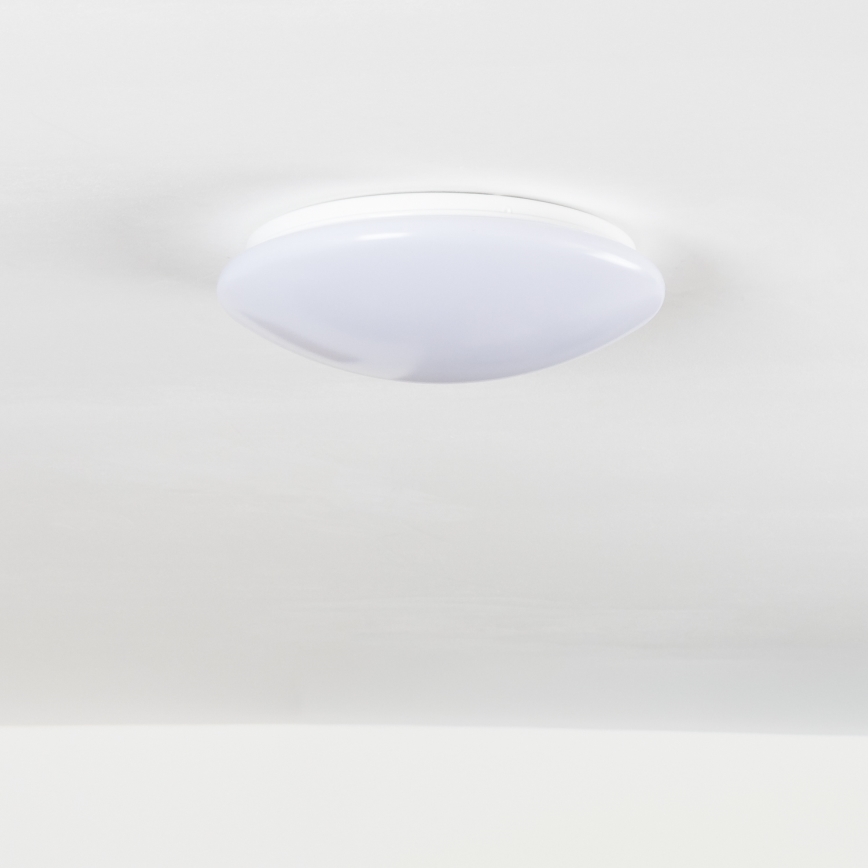 Eglo 33219 - LED RGBW Luminaria de techo regulable GIRON-C LED/17W/230V Ø 30 cm blanca