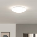Eglo 33219 - LED RGBW Luminaria de techo regulable GIRON-C LED/17W/230V Ø 30 cm blanca
