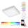Eglo 33316 - Plafón LED RGBW regulable FUEVA-C LED/15,6W/230V 2700-6500K 22,5x22,5 cm blanco