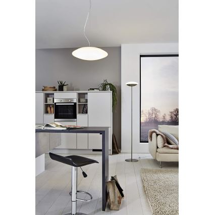 Eglo 33325 - Lámpara de pie LED RGBW regulable FRATTINA-C LED/18W/230V cromo mate