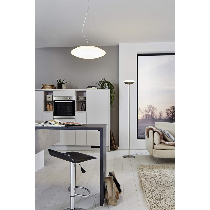 Eglo 33325 - Lámpara de pie LED RGBW regulable FRATTINA-C LED/18W/230V cromo mate