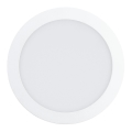 Eglo 33368 - Downlight empotrado LED FUEVA BASIC LED/16,2 W/230 V Ø 22 cm blanco
