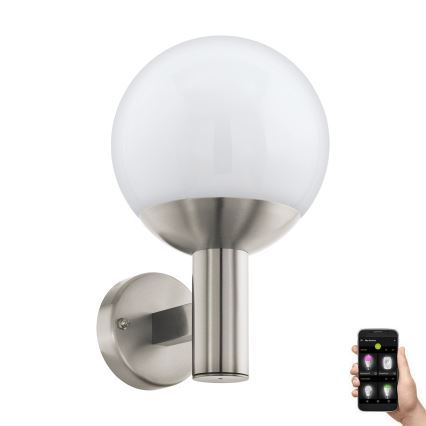 Eglo 33564 - Aplique de pared exterior NISIA-C LED/9W/230V IP44