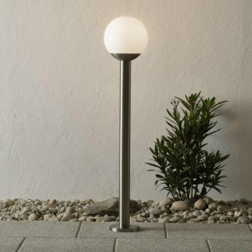 Eglo 33566 - Lámpara exterior LED regulable NISIA-C 1xE27/9W/230V 980 mm IP44