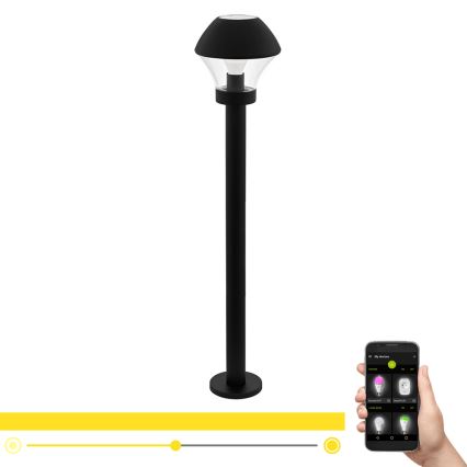 Eglo 33568 - Lámpara exterior LED regulable VERLUCCA-C 1xE27/9W/230V IP44
