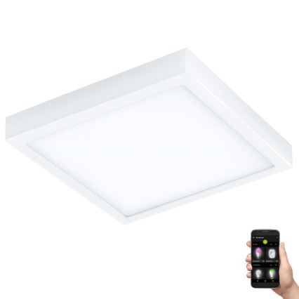 Eglo 33576 - Lámpara de baño LED regulable ARGOLIS-C LED/22W/230V IP44 blanco
