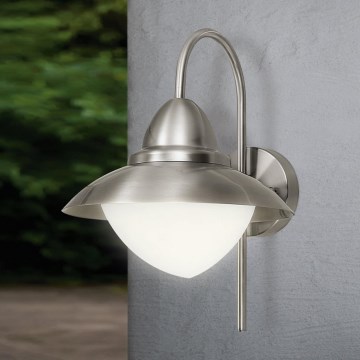 Eglo 33583 - Aplique de pared exterior LED RGBW SIDNEY 1xE27/9W/230V IP44