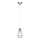 Eglo 33617 - Lámpara colgante TARBES con cable 1xE27/60W/230V