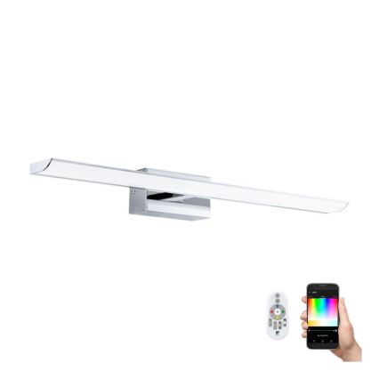 Eglo 33767 - LED RGBW Iluminación de baño TABIANO-C LED/15,6W/230V 60,5cm IP44 + control remoto
