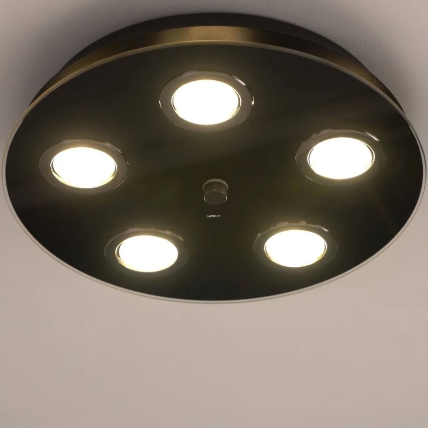 Eglo 33805 - Lámpara de techo LED GRATTINO 5xGU10/2,8W/230V