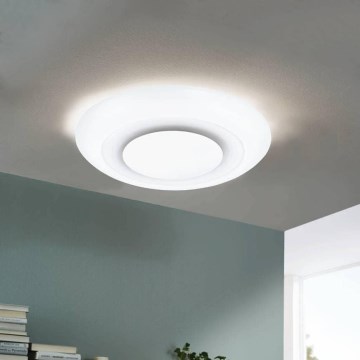 Eglo 34022 - Luminaria de techo regulable LED RGBW BATIDA LED/20 W/230 V 3000–6500 K diámetro 49 cm + mando a distancia