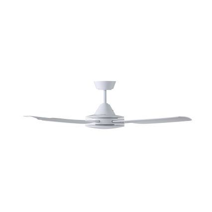 Eglo - Ventilador de techo 52W/230V + mando a distancia blanco
