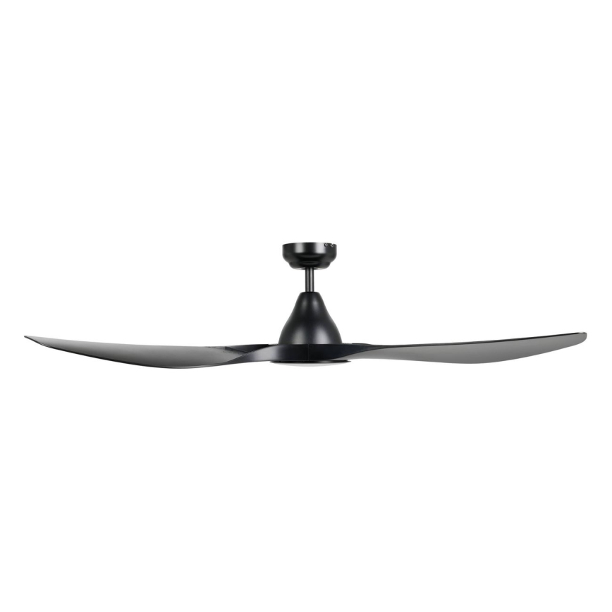 Eglo - Ventilador de techo LED 20W/230V 3000/4000/5000K Ø 132 cm negro + mando a distancia