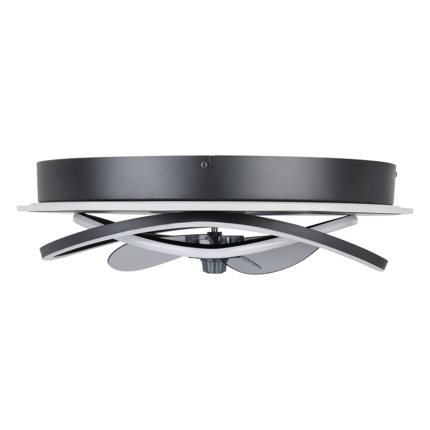 Eglo - Ventilador de techo LED regulable 4xLED/9W/230V 2700-6500K Ø 50 cm negro + mando a distancia