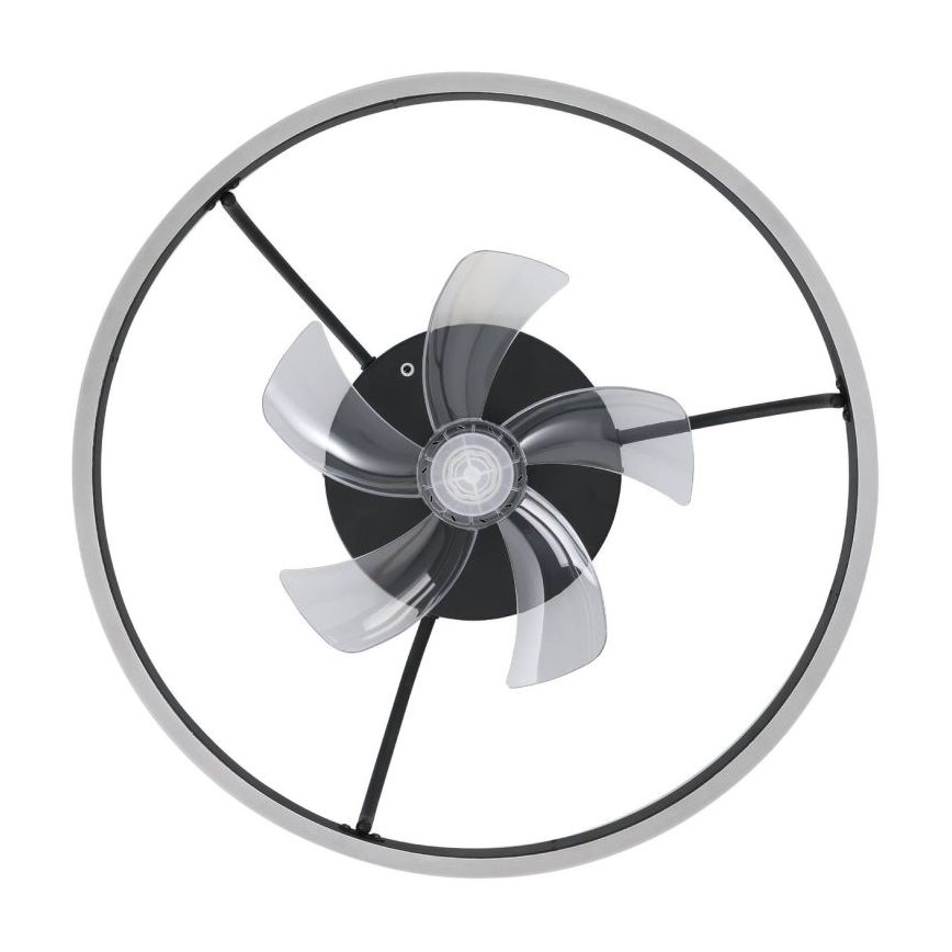 Eglo - Ventilador de techo LED RGBW regulable LED/36W/230V 3000-6500K Ø 50 cm negro + mando a distancia