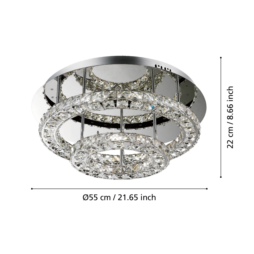 Eglo - Plafón LED LED/30,5W/230V