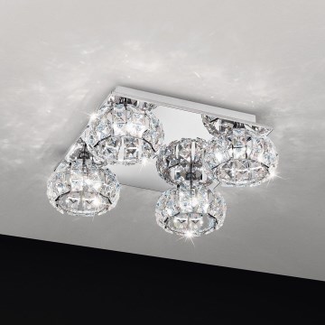 Eglo 39009 - Lámpara de techo LED CORLIANO 4xLED/5W/230V